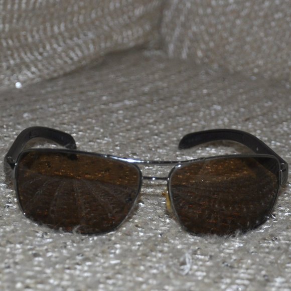 PRADA LINEA ROSSA SPS 541 Brown (Prescription) Sunglasses Frames Hard Shell Case - Picture 2 of 16